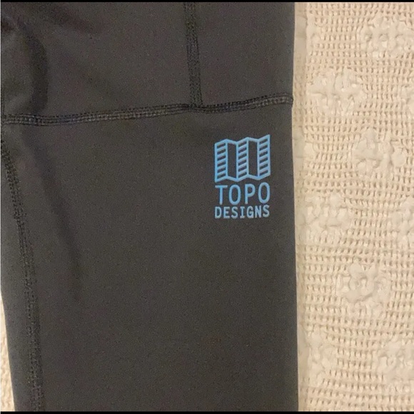 NEW Topo Designs Sports Leggings Women’s Size XS - Picture 3 of 5
